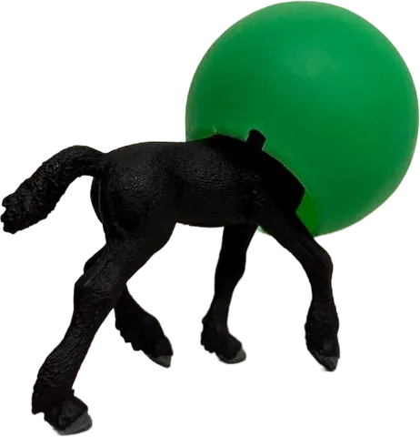 Horse with ball head